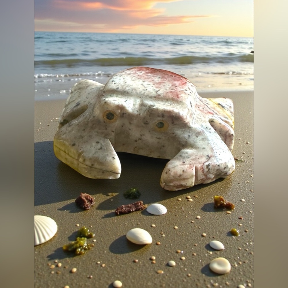Soapstone Crystal Crab